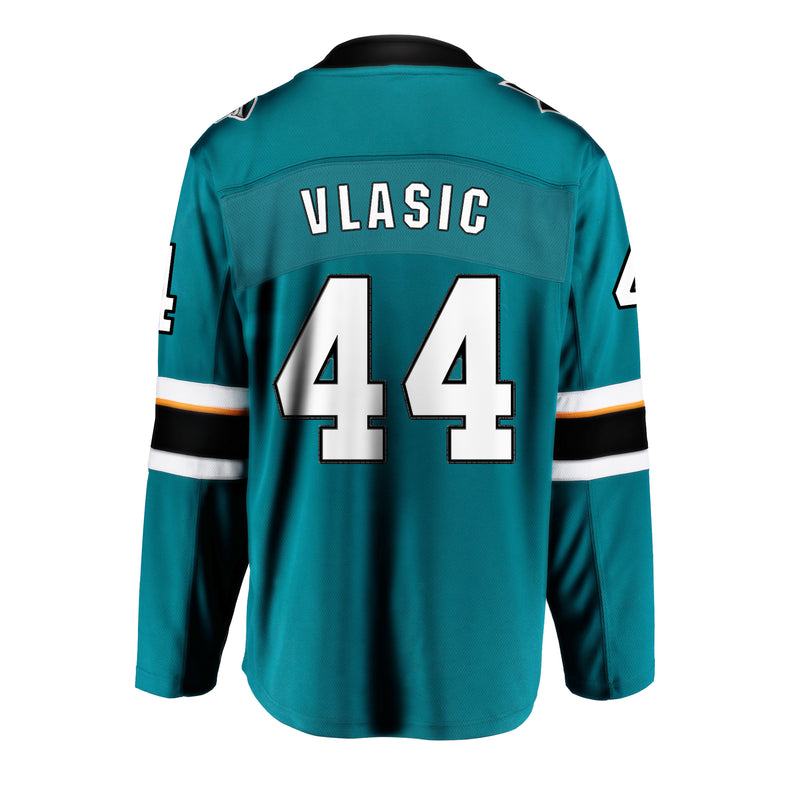 Load image into Gallery viewer, Marc-Edouard Vlasic San Jose Sharks NHL Fanatics Breakaway Home Jersey

