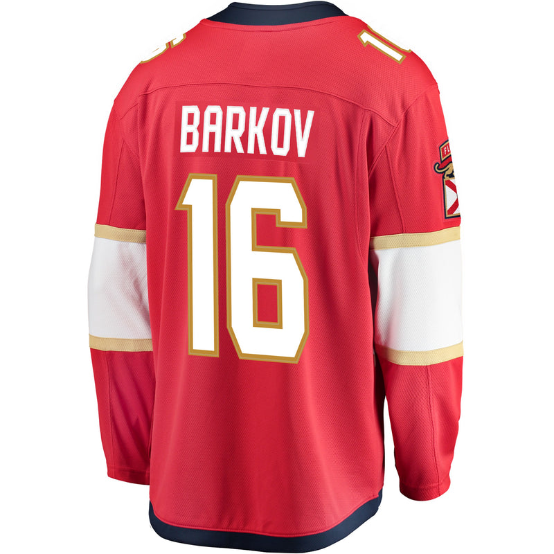 Chargez l&#39;image dans la visionneuse de la galerie, Maillot Domicile Breakaway des Fanatics de la LNH des Panthers de la Floride Aleksander Barkov
