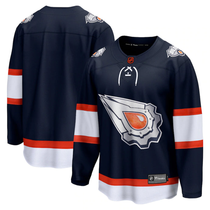 Edmonton Oilers NHL Fanatics Reverse Retro 2.0 Jersey