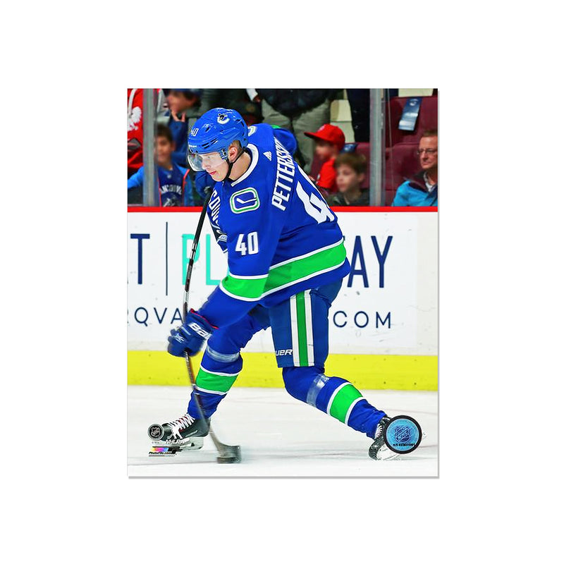 Load image into Gallery viewer, Elias Pettersson Vancouver Canucks Engraved Framed Photo - Action Flex
