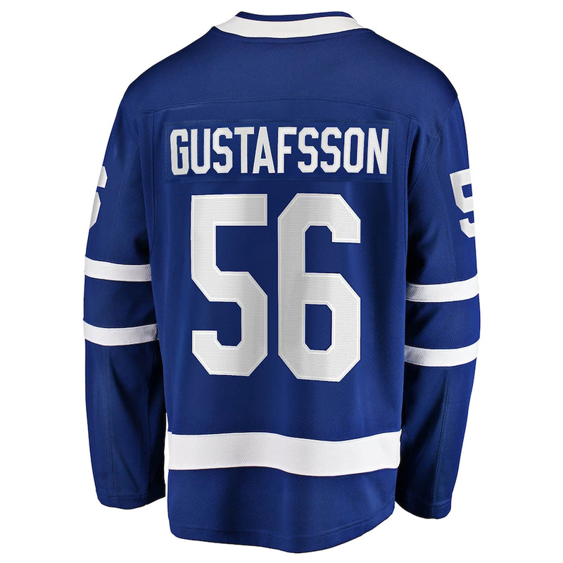 Chargez l&#39;image dans la visionneuse de la galerie, Erik Gustafsson Toronto Maple Leafs NHL Fanatics Breakaway Maillot Domicile
