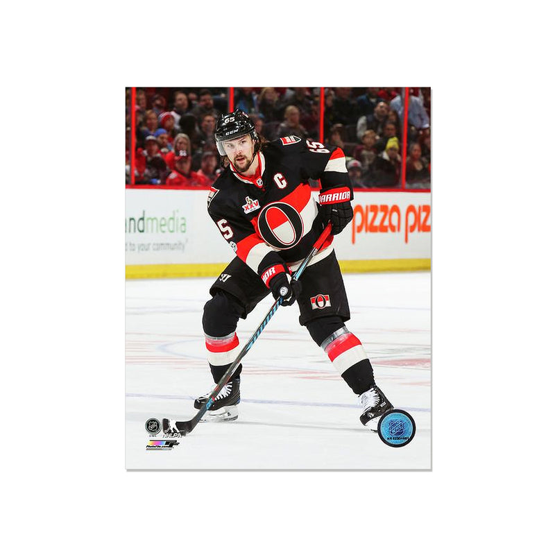 Load image into Gallery viewer, Erik Karlsson Ottawa Senators Engraved Framed Photo - Action Third
