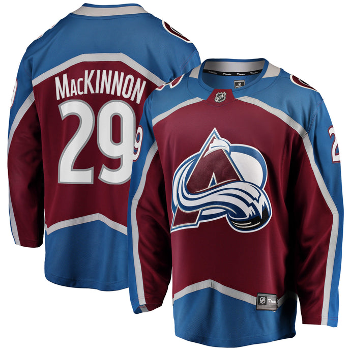 Nathan MacKinnon Colorado Avalanche NHL Fanatics Breakaway Maillot Domicile