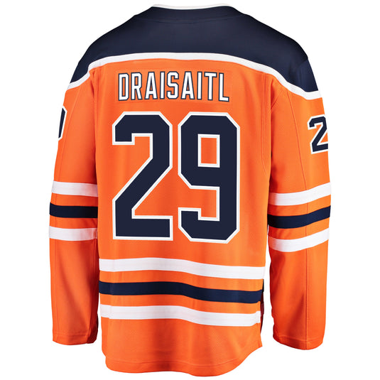 Leon Draisaitl Edmonton Oilers NHL Fanatics Breakaway Home Jersey