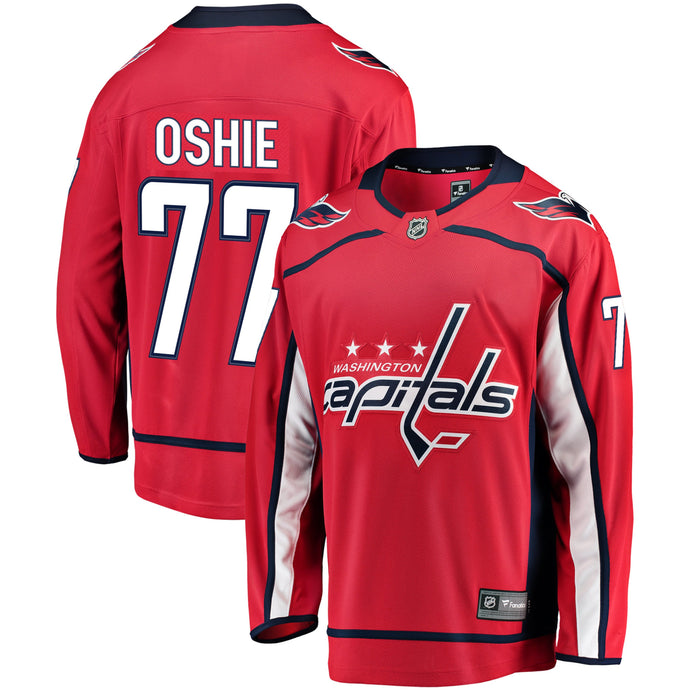 TJ Oshie Washington Capitals NHL Fanatics Breakaway Maillot Domicile