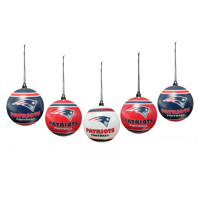 New England Patriots 5Pk Shatterproof Ball Set