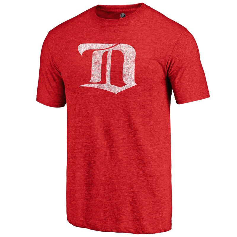 Load image into Gallery viewer, Detroit Red Wings NHL Distressed Vintage Primary Tri-Blend Tee
