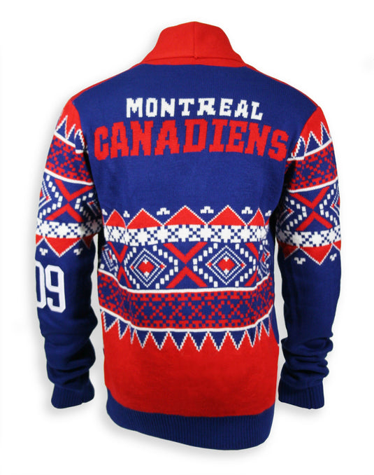 Montreal Canadiens Cardigan Sweater