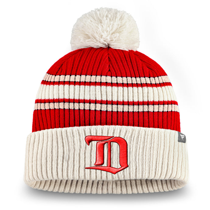 Tuque en tricot à revers True Classic des Red Wings de Détroit de la LNH