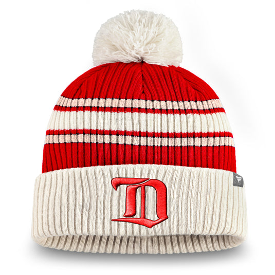 Tuque en tricot à revers True Classic des Red Wings de Détroit de la LNH