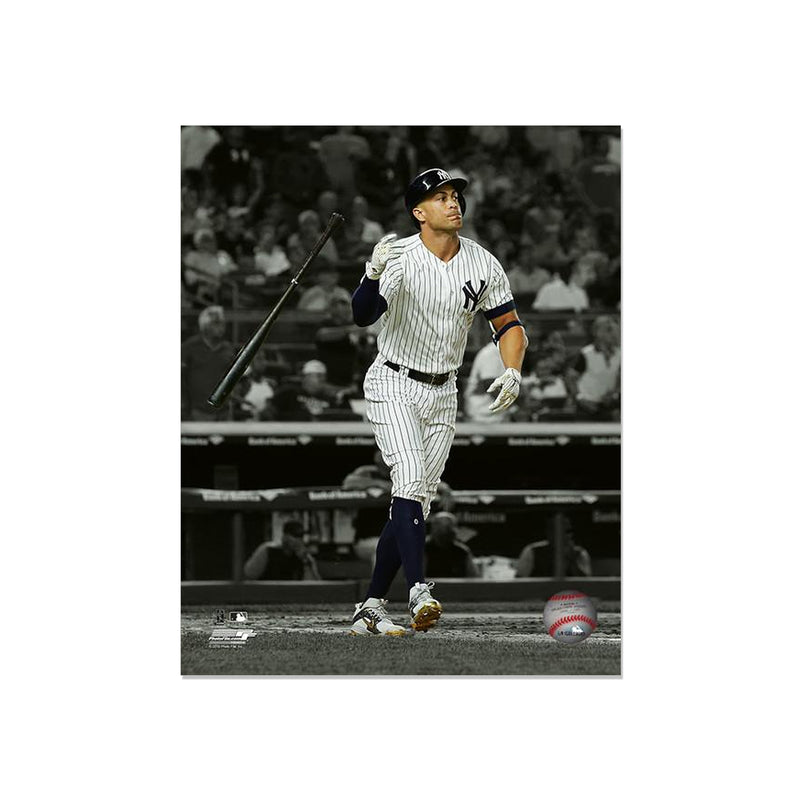 Load image into Gallery viewer, Giancarlo Stanton New York Yankees Engraved Framed Photo - Action
