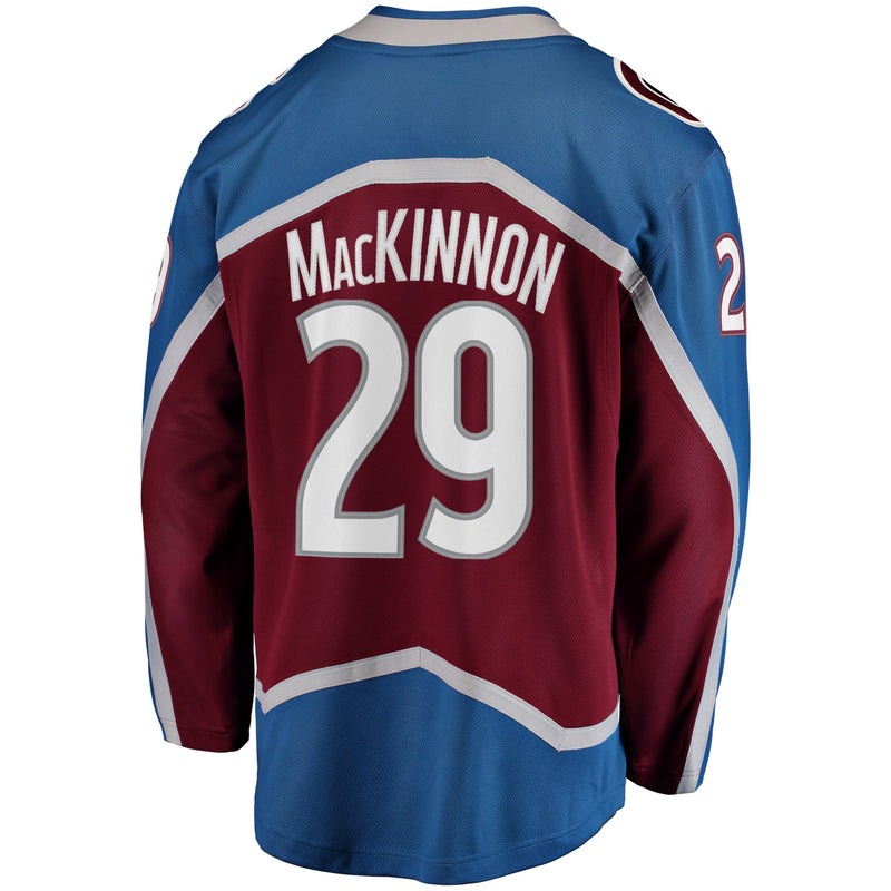 Chargez l&#39;image dans la visionneuse de la galerie, Nathan MacKinnon Colorado Avalanche NHL Fanatics Breakaway Maillot Domicile
