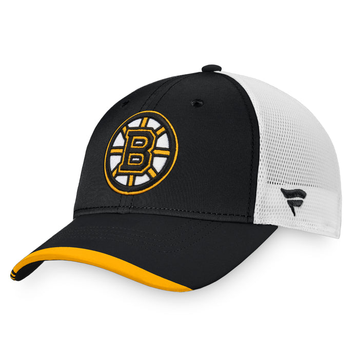 Boston Bruins Locker Room Adjustable Mesh Cap