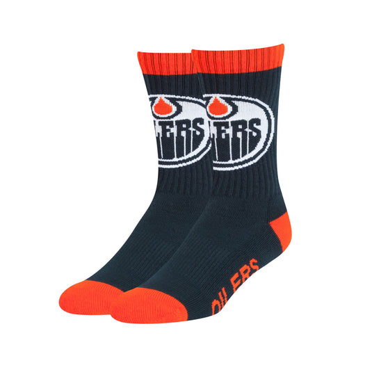 Edmonton Oilers NHL Bolt 47 Sport Socks