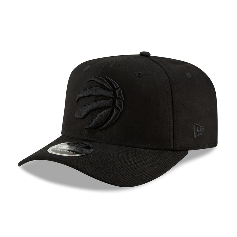 Load image into Gallery viewer, Toronto Raptors NBA Blackout Stretch Snapback Cap
