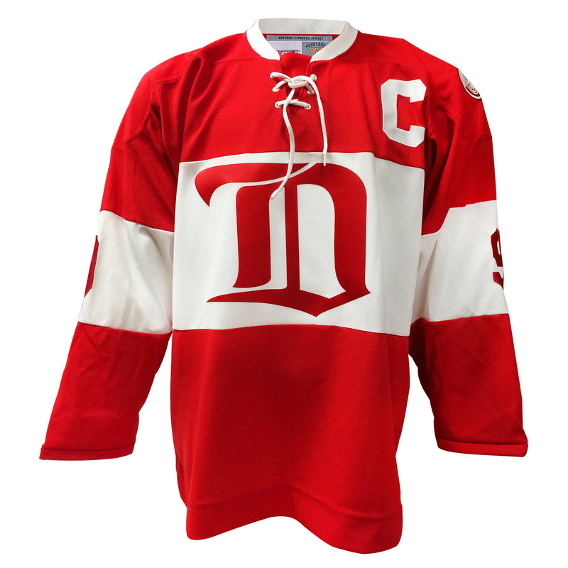 Load image into Gallery viewer, Gordie Howe Signed Detroit Red Wings Vintage Jersey
