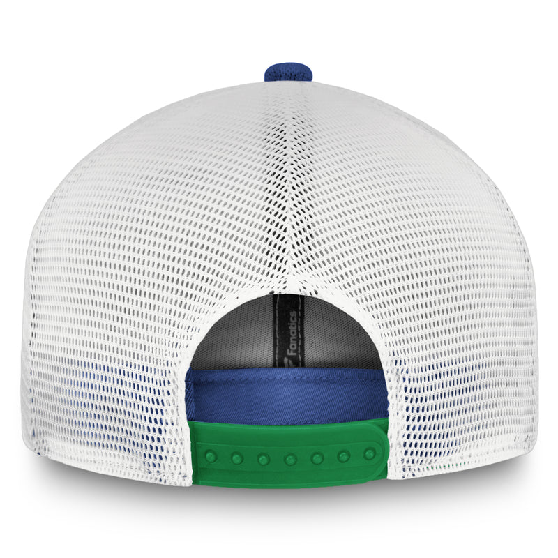 Load image into Gallery viewer, Vancouver Canucks NHL Revise Iconic Trucker Adjustable Cap
