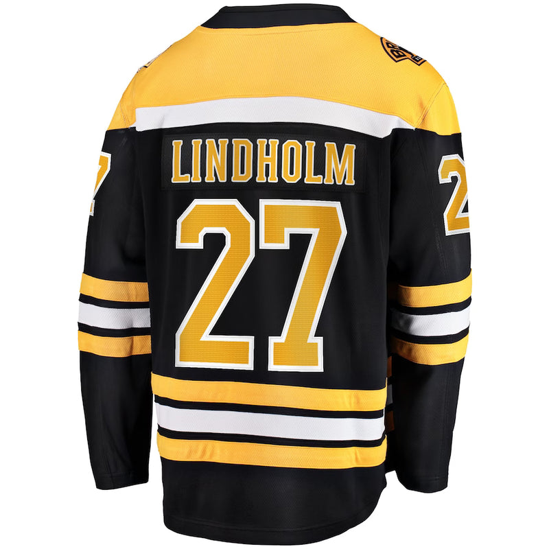 Chargez l&#39;image dans la visionneuse de la galerie, Maillot Domicile Breakaway des Fanatics de la LNH des Bruins de Boston de Hampus Lindholm
