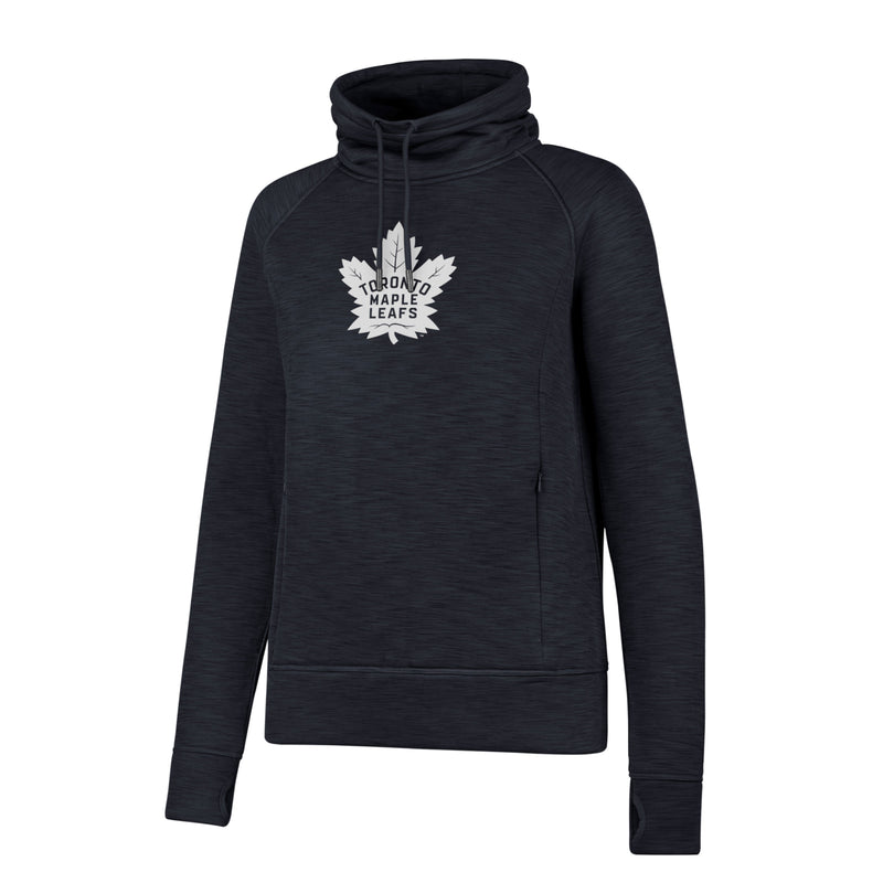 Load image into Gallery viewer, Ladies&#39; Toronto Maple Leafs NHL Forward Shade Funnel Neck Pullover
