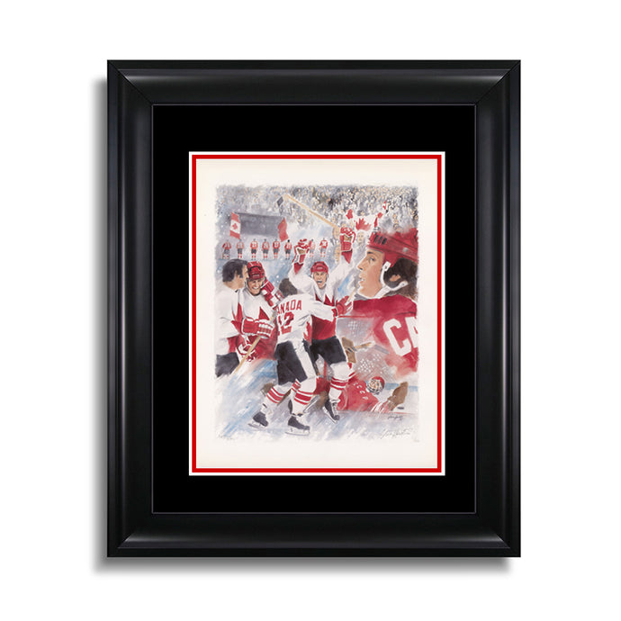 Paul Henderson Collage - Signed Limited Edition Summit Series Print