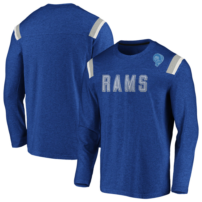 Los Angeles Rams NFL Fanatics Vintage Slub Long Sleeve - Sport Army