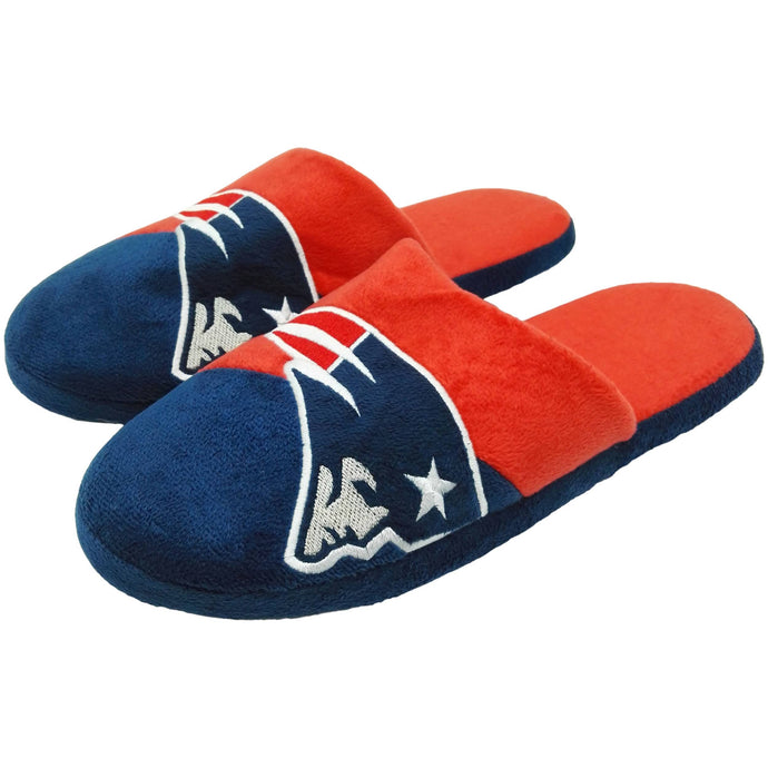 New England Patriots NFL Big Logo Slippers