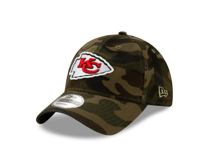 Kansas City Chiefs NFL Core Classic Twill Camo 9TWENTY Cap