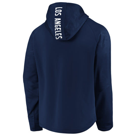 Los Angeles Rams NFL Fanatics Defender Logo principal Sweat à capuche