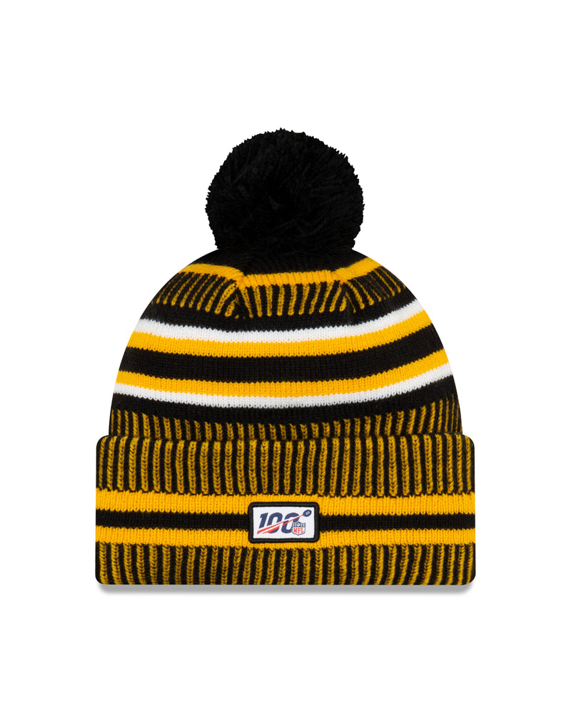 Load image into Gallery viewer, Pittsburgh Steelers NFL New Era Sideline Home Official Cuffed Knit Toque

