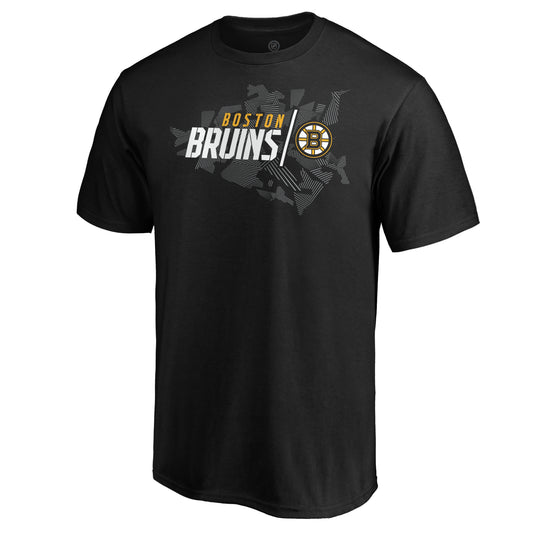 Boston Bruins NHL Geo Drift T-Shirt