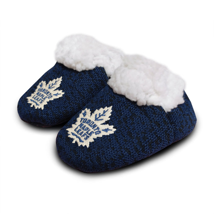 Toronto Maple Leafs NHL Infant PolyKnit Slippers