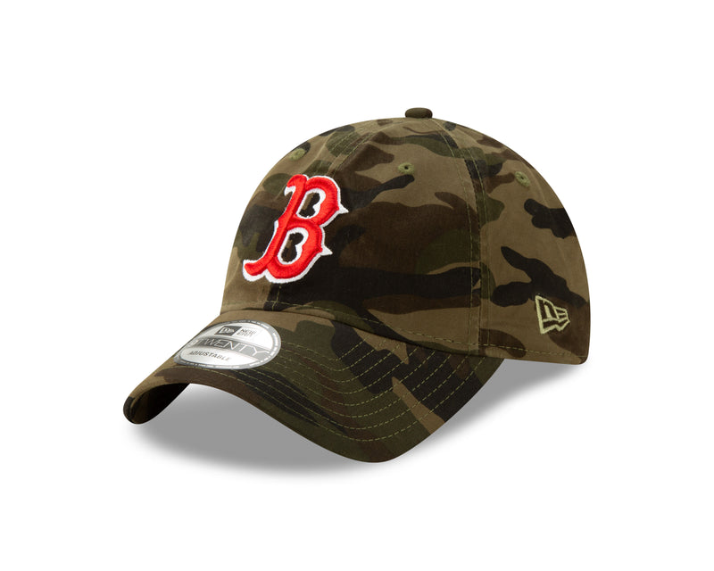 Load image into Gallery viewer, Boston Red Sox MLB Core Classic Twill Camo 9TWENTY Cap
