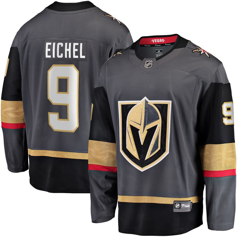 Chargez l&#39;image dans la visionneuse de la galerie, Jack Eichel Vegas Golden Knights NHL Fanatics Breakaway Maillot Domicile
