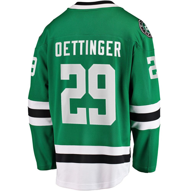 Chargez l&#39;image dans la visionneuse de la galerie, Jake Oettinger Dallas Stars NHL Fanatics Breakaway Maillot Domicile
