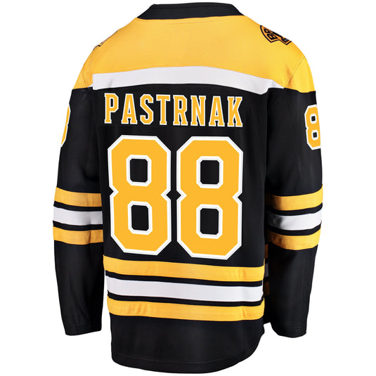 Maillot Domicile Breakaway des Fanatics de la LNH des Bruins de Boston de David Pastrnak