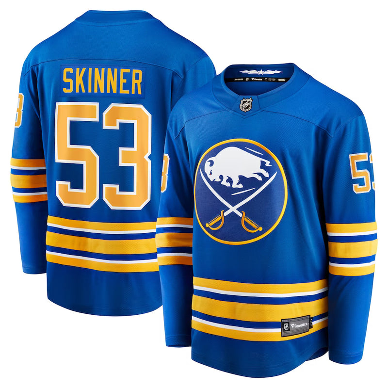 Chargez l&#39;image dans la visionneuse de la galerie, Jeff Skinner Buffalo Sabres NHL Fanatics Breakaway Maillot Domicile
