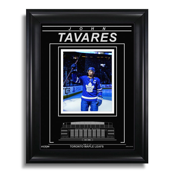 John Tavares Toronto Maple Leafs Engraved Framed Photo - Captain