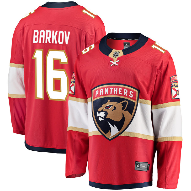 Chargez l&#39;image dans la visionneuse de la galerie, Maillot Domicile Breakaway des Fanatics de la LNH des Panthers de la Floride Aleksander Barkov
