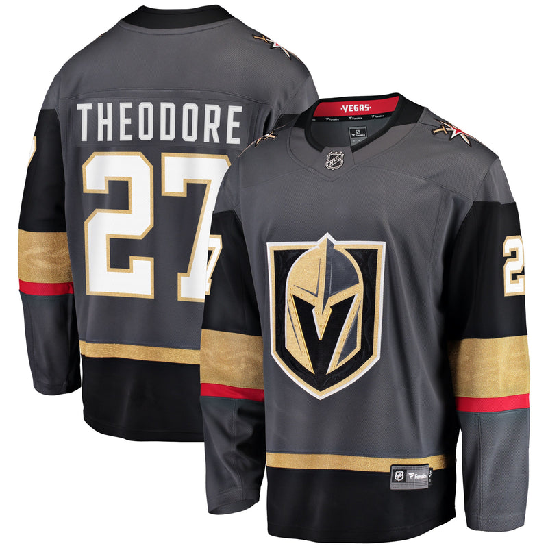 Load image into Gallery viewer, Shea Theodore Vegas Golden Knights NHL Fanatics Breakaway Home Jersey
