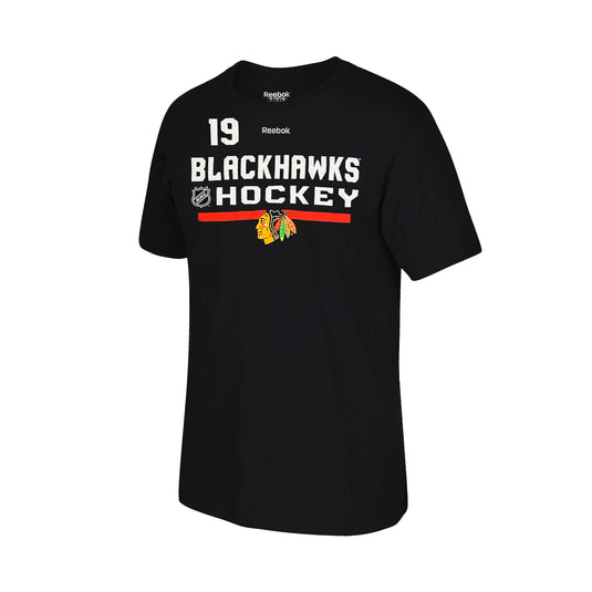 Jonathan Toews Chicago Blackhawks Name & Number Tee