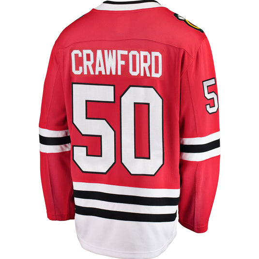 Corey Crawford Chicago Blackhawks NHL Fanatics Breakaway Home Jersey