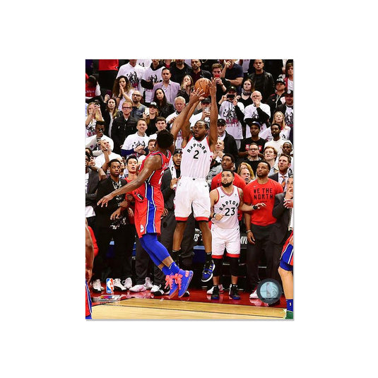 Kawhi Leonard Toronto Raptors Photo encadrée gravée – Jeu 7 en gros plan