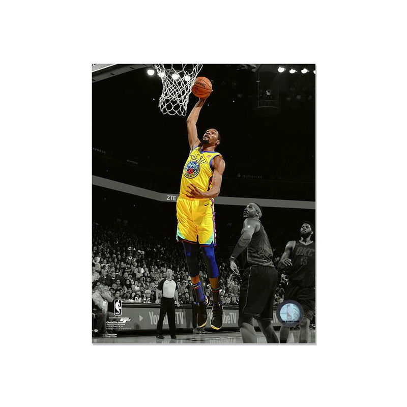 Chargez l&#39;image dans la visionneuse de la galerie, Kevin Durant Golden State Warriors Photo encadrée gravée – Action Spotlight
