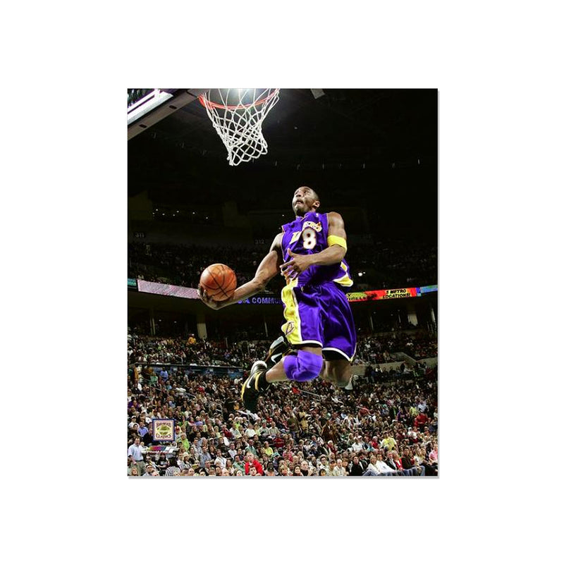 Chargez l&#39;image dans la visionneuse de la galerie, Kobe Bryant Los Angeles Lakers Photo encadrée gravée – Focus
