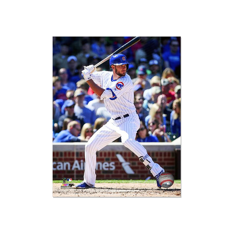 Load image into Gallery viewer, Kris Bryant Chicago Cubs Engraved Framed Photo - Action Hit
