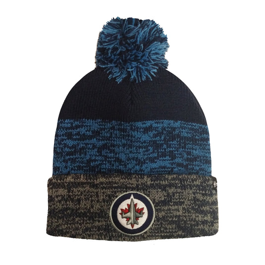 Tuque en tricot à revers statique LNH des Jets de Winnipeg