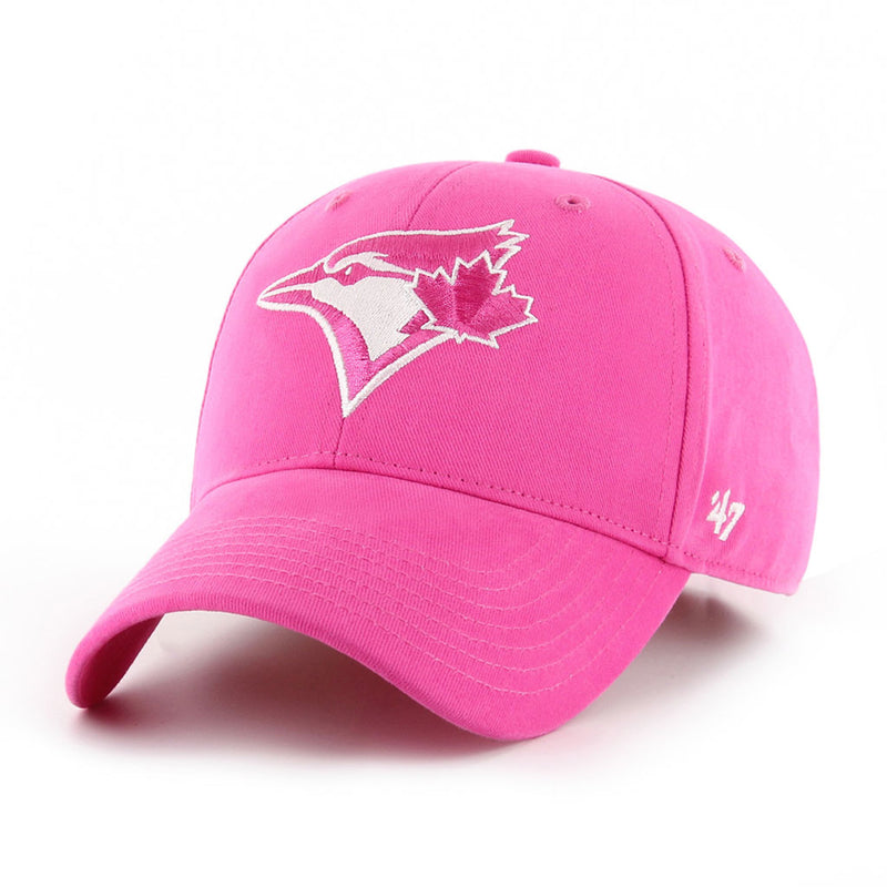 Chargez l&#39;image dans la visionneuse de la galerie, Casquette MVP basique magenta MLB des Blue Jays de Toronto pour fille
