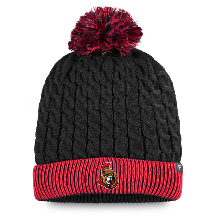 Ladies' Ottawa Senators NHL Iconic Pom Pom Beanie