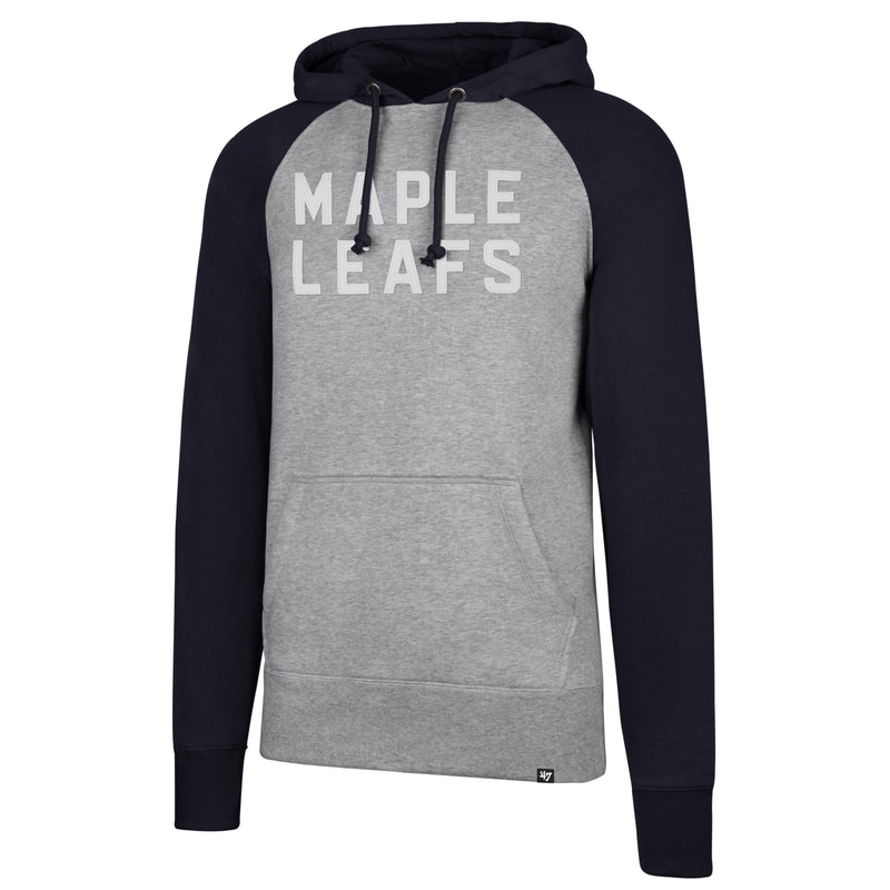 Load image into Gallery viewer, Toronto Maple Leafs NHL Raglan Fleece Sport Hoodie
