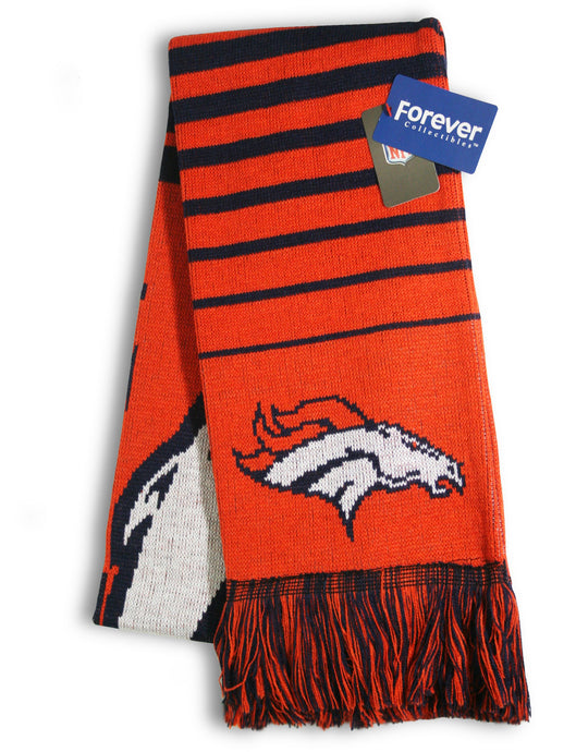 Grand logo des Broncos de Denver Foulard